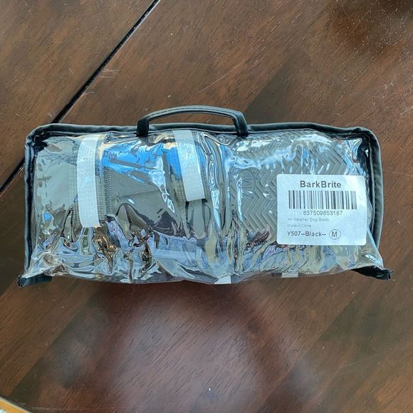 Bark Brite All Weather Reflective Neoprene Dog Pet Boots, 4 count NWT - Picture 10 of 10